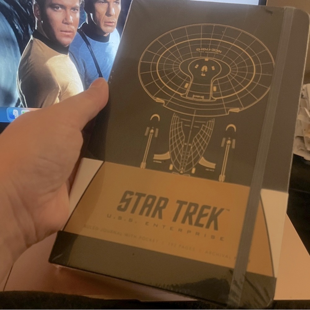 Star Trek Journal blank Hardcover Ruled NWT